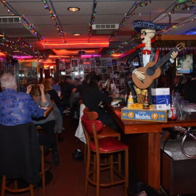 Party at a Mexican restaurant